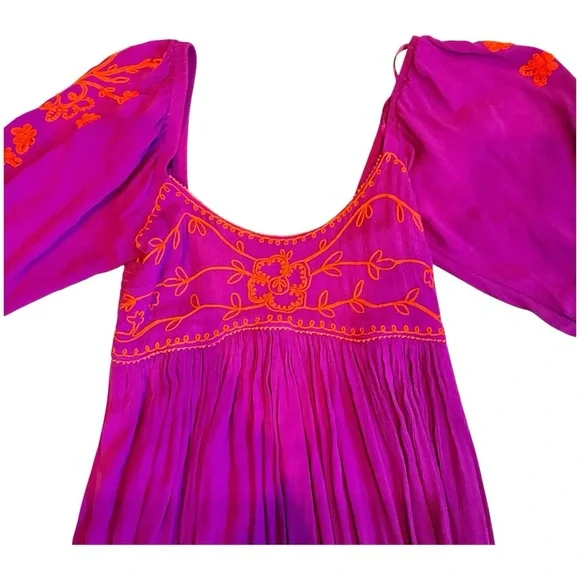 Free People Wedgewood Maxi Dress in Orchid Pavillion - Picture 8 of 10